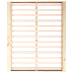 Sängram 120x200 cm massivt trä