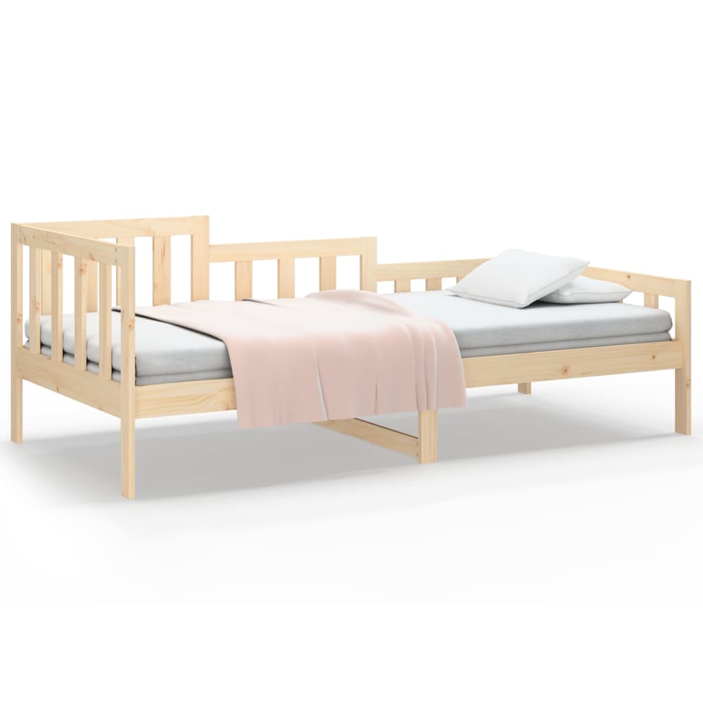 Dagbädd utan madrass 80x200 cm massiv furu
