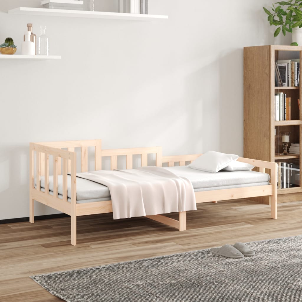 Dagbädd utan madrass 80x200 cm massiv furu