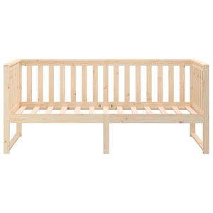 Dagbädd utan madrass 80x200 cm massiv furu