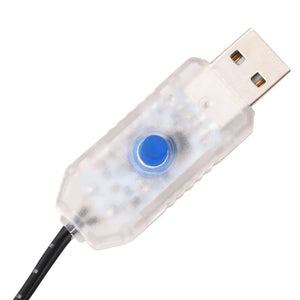 Palmträd med LED varmvit 88 LEDs 150 cm