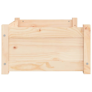 Hundbädd 65,5x50,5x28 cm massiv furu