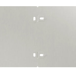 Rabattkanter 50 st 15x103 cm flexibelt cortenstål