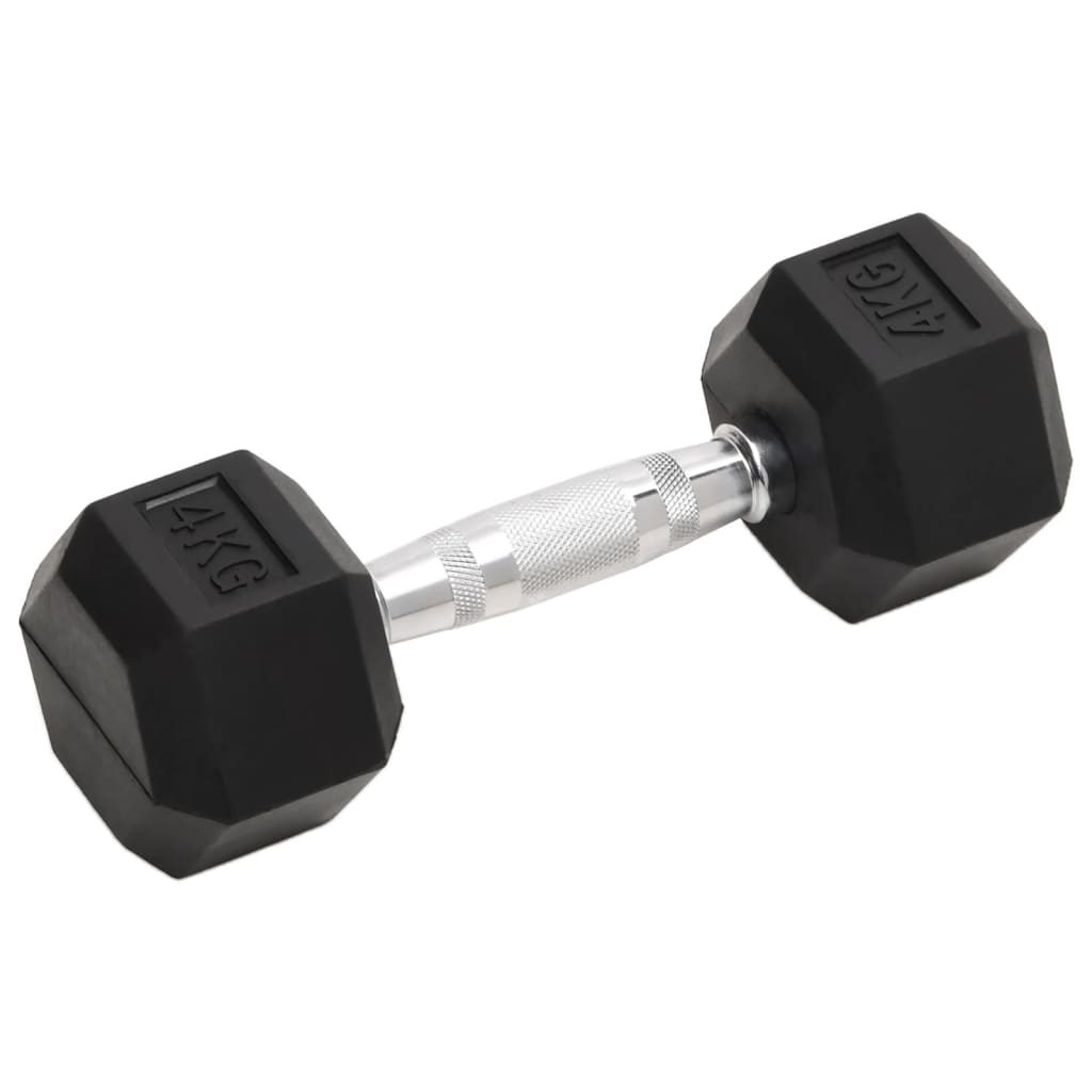 Hantlar 2 st 4 kg totalt gjutjärn