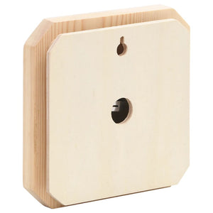 2-i-1 Bastutermometer & hygrometer sandur set massiv furu