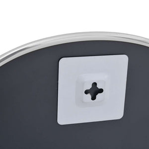 Väggspegel silver 50x35 cm