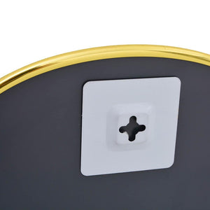 Väggspegel guld 50x35 cm