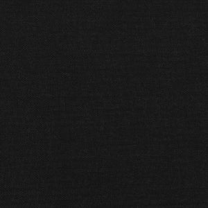 Sängram utan madrass svart 100x200 cm tyg