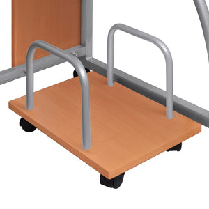 Datorbord brun 110x52x88,5 cm konstruerat trä