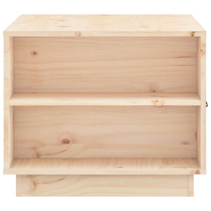 Soffbord 100x50x41 cm massivt furu