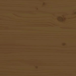 Sängbord 2 st honungsbrun 40x34x55 cm massiv furu