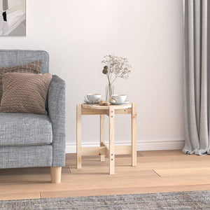 Soffbord Ø 42,5x45 cm massiv furu