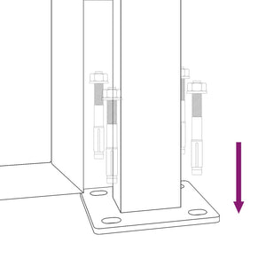 Trädgårdsgrind antracit 100x125 cm stål fyrkantig design