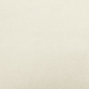 Hundbädd gräddvit 50x40x26,5 cm sammet