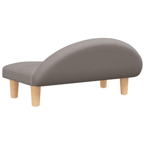 Hundbädd taupe 70x52x30 cm tyg