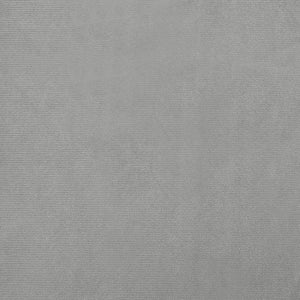 Hundbädd ljusgrå 70x48x22 cm sammet