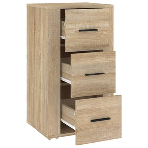 Skåp sonoma-ek 40x33x70 cm konstruerat trä