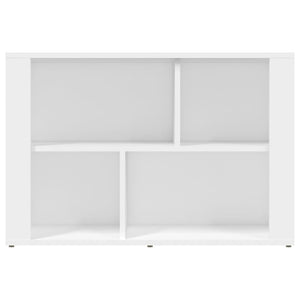 Skänk vit 80x30x54 cm konstruerat trä