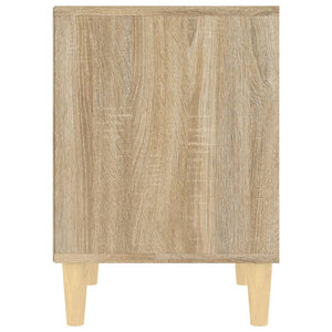 Sängbord 2 st sonoma-ek 40x35x50 cm