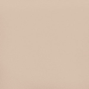 Sänggavel med kanter cappuccino 163x23x118/128 cm konstläder