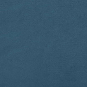 Sängram utan madrass mörkblå 90x200 cm sammet