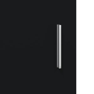 Akvariebänk svart 101x41x58 cm konstruerat trä