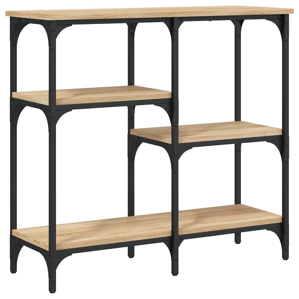 Konsolbord Sonoma Ek 80x29x75 cm Konstruerat trä