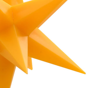 Stjärna 10 LEDs gul 10 cm