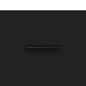 Soffbord svart 50x50x40 cm konstruerat trä