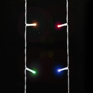 Julgransbelysning 320 LED färgglad 375 cm