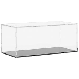 Displaylåda transparent 34x16x14 cm akryl