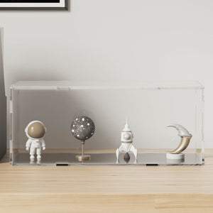 Displaylåda transparent 34x16x14 cm akryl