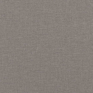 Dagbädd med madrass taupe 90x200 cm tyg