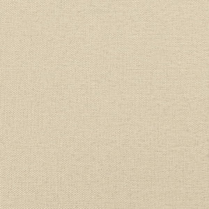 Dagbädd med madrass beige 80x200 cm tyg