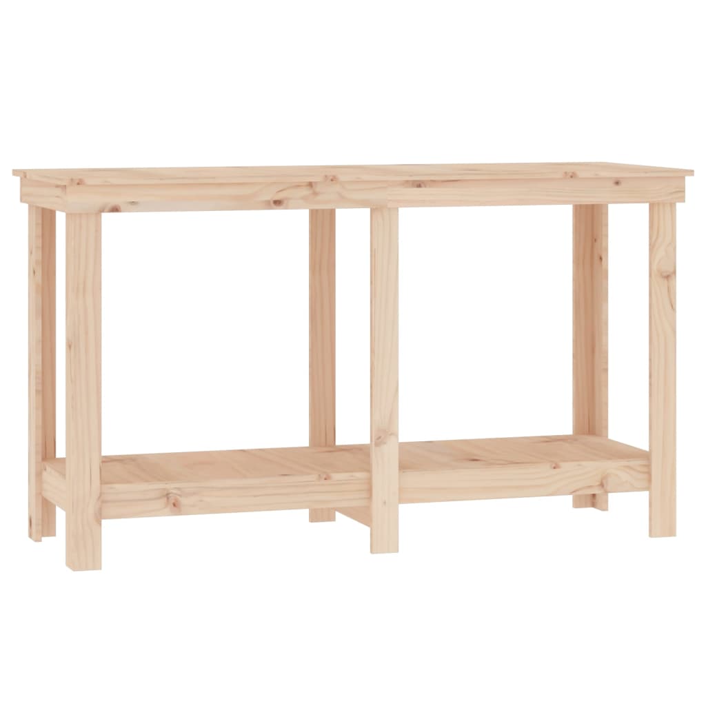 Skobänk 140x50x80 cm massiv furu