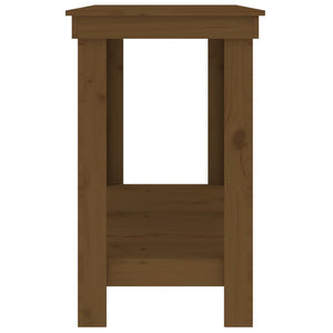 Skobänk honungsbrun 180x50x80 cm massiv furu