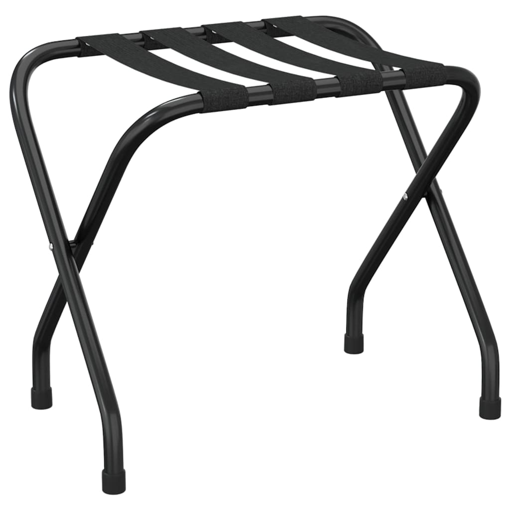 Bagagehylla svart 56x40x49 cm