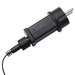 Ljusslinga med 66 LED och fläkt 660 cm