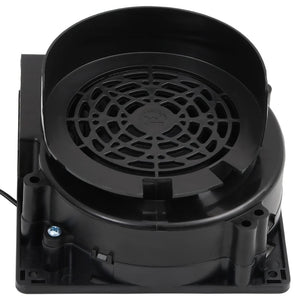 Ljusslinga med 90 LED och fläkt 900 cm