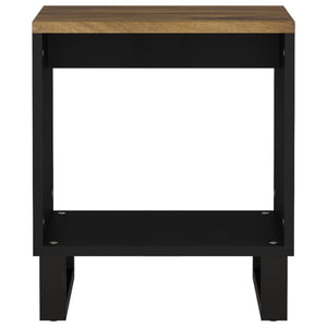 Soffbord 40x31x46 cm massivt mangoträ och konstruerat trä