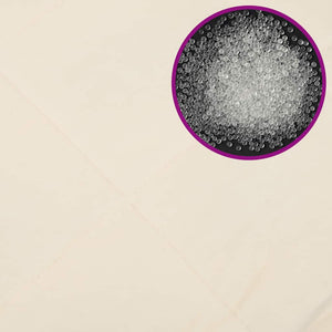 Tyngdtäcke gräddvit 120x180 cm 9 kg tyg