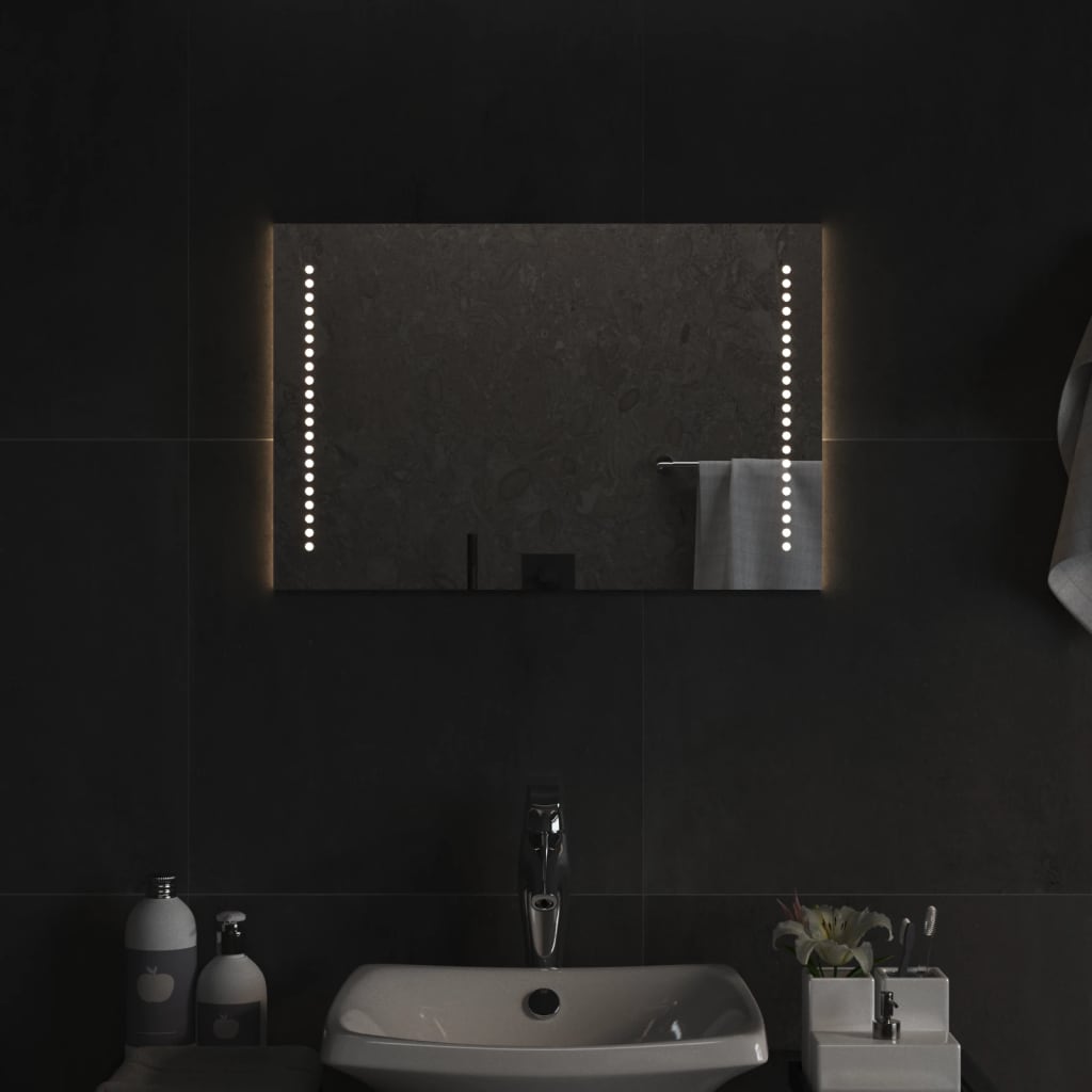 Badrumsspegel LED 40x60 cm