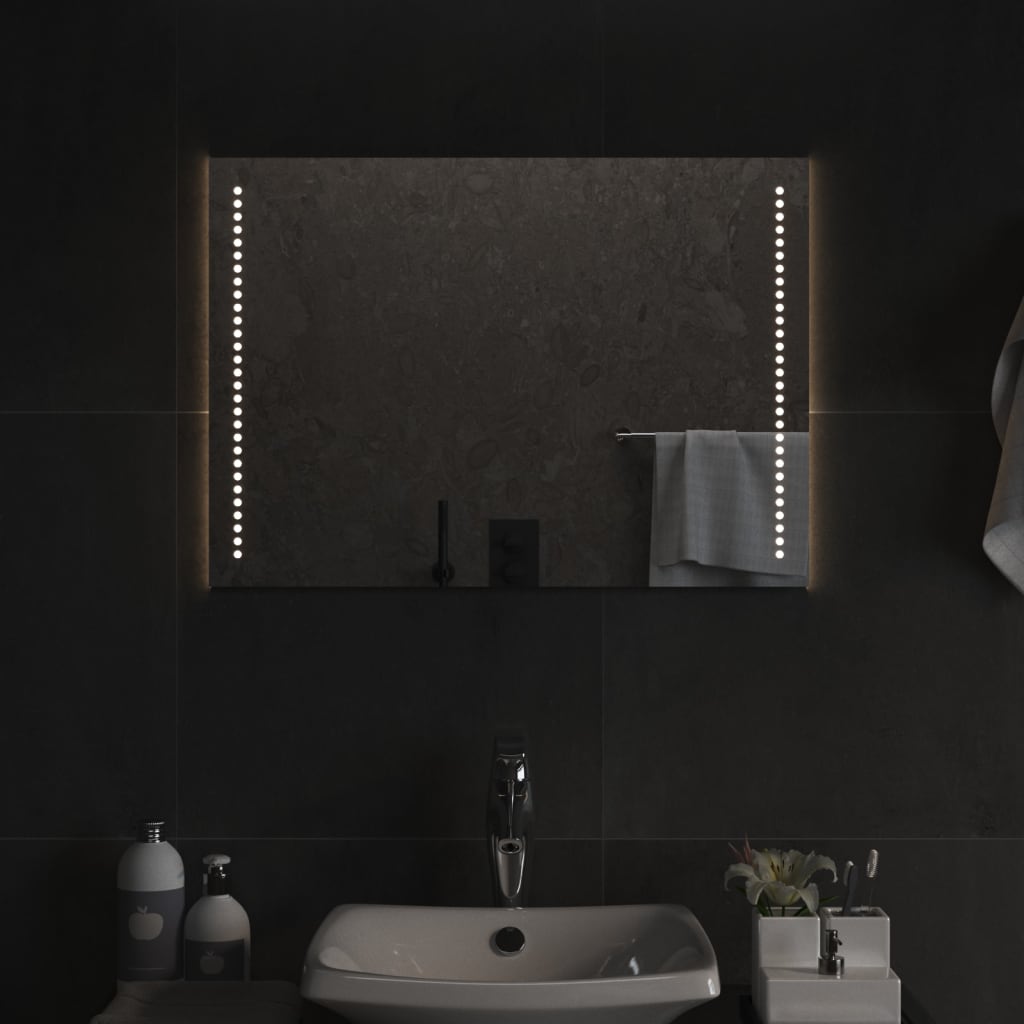 Badrumsspegel LED 50x70 cm