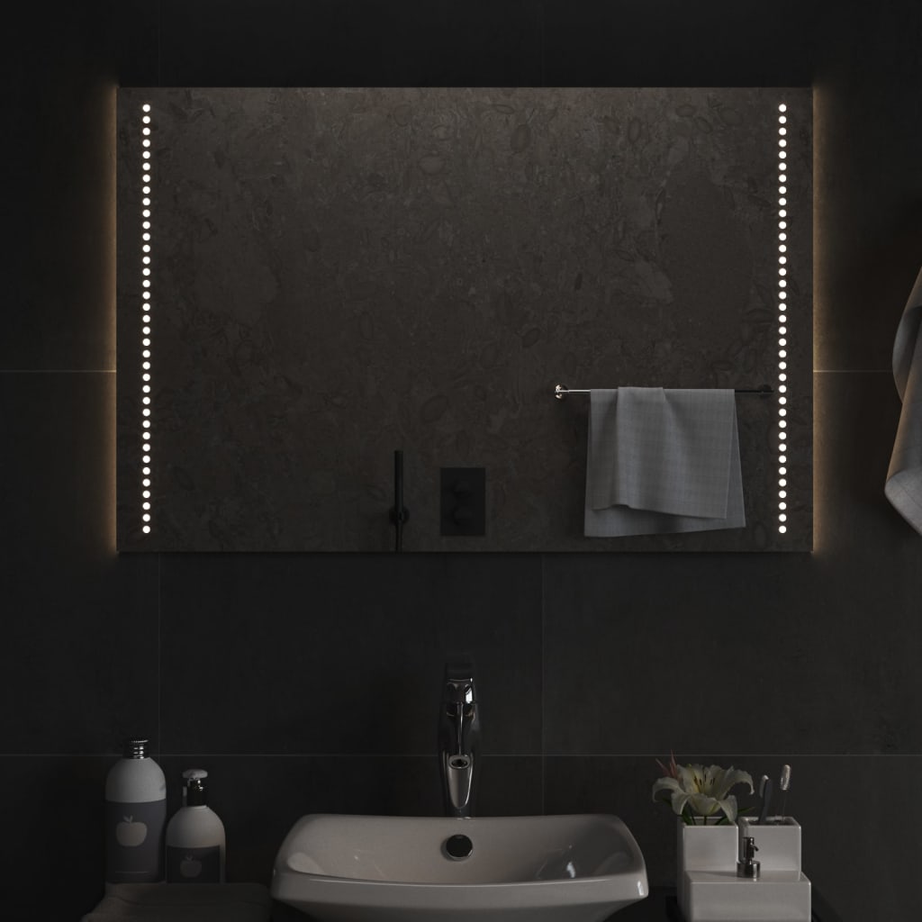 Badrumsspegel LED 60x90 cm