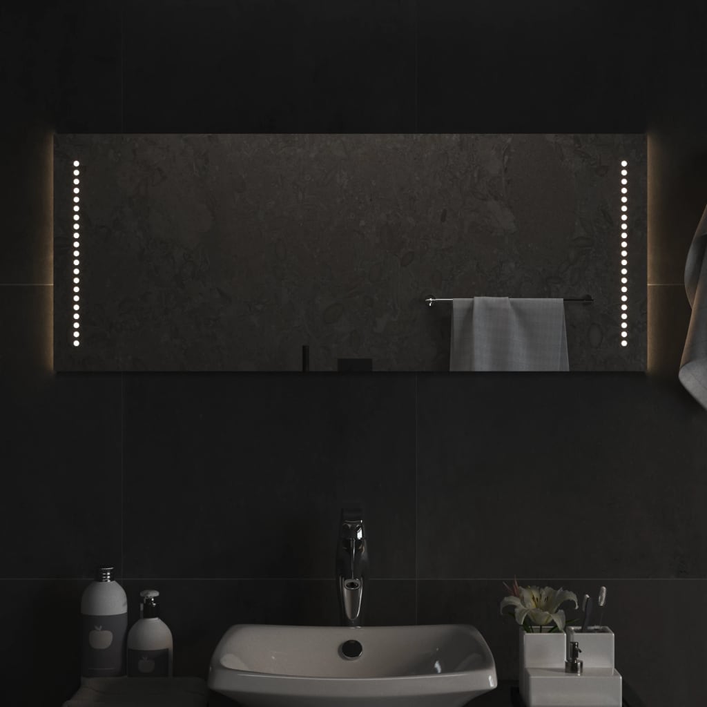 Badrumsspegel LED 40x100 cm