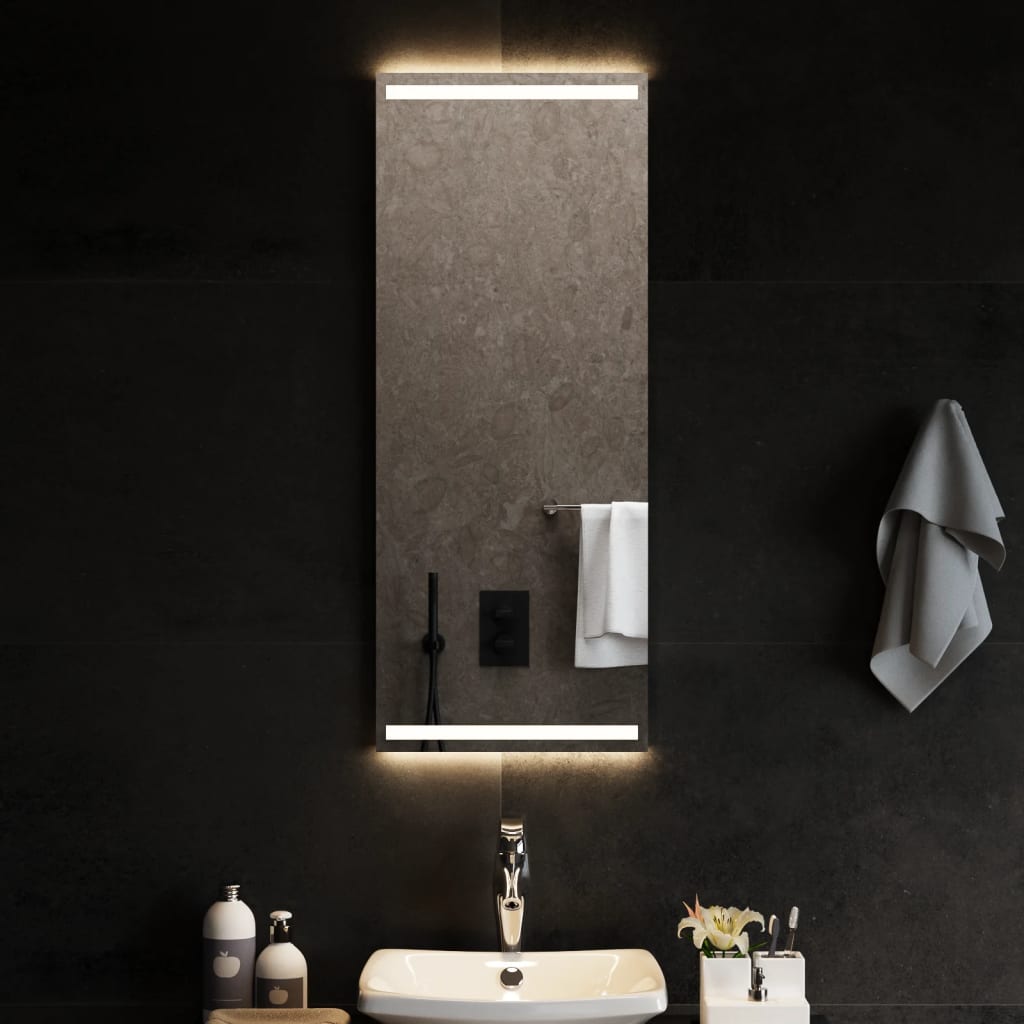 Badrumsspegel LED 40x100 cm