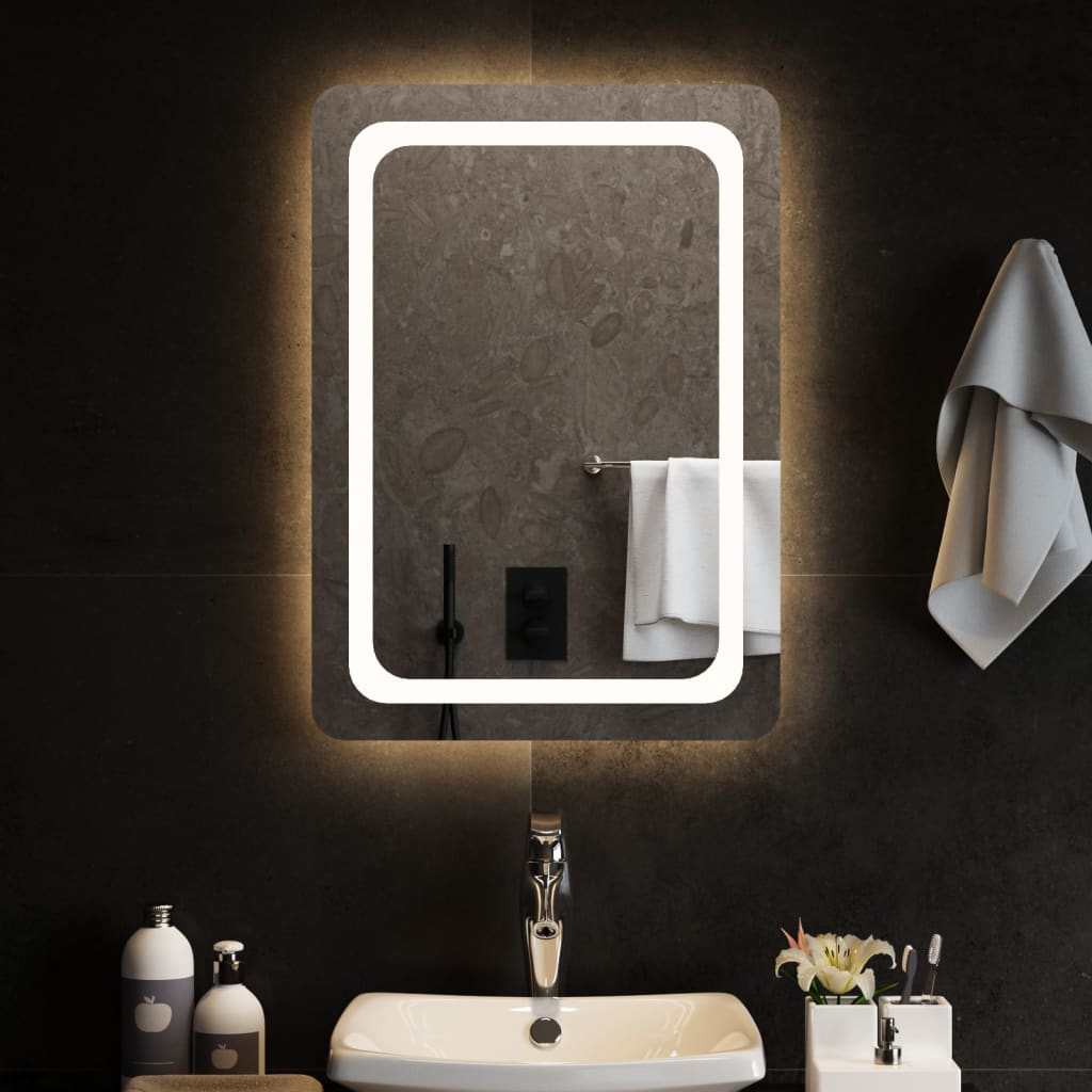 Badrumsspegel LED 50x70 cm