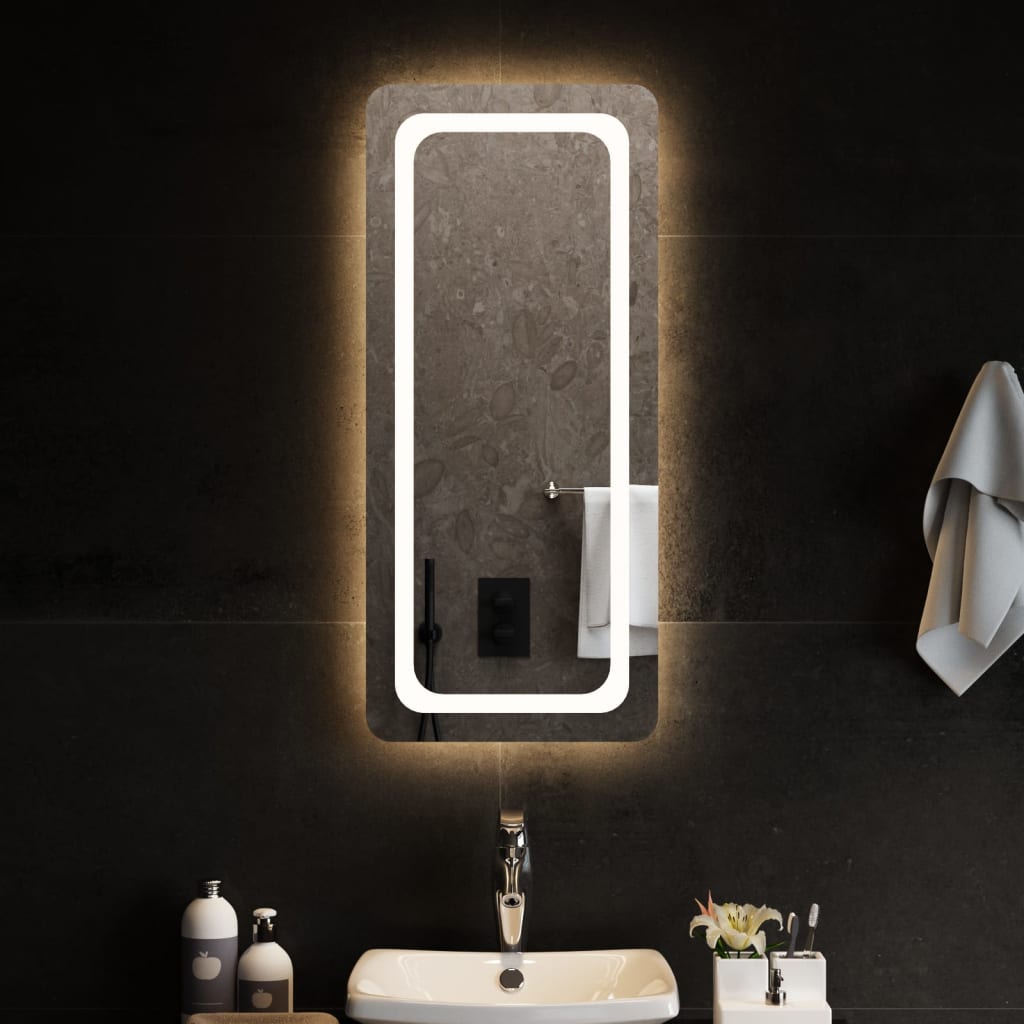 Badrumsspegel LED 40x90 cm