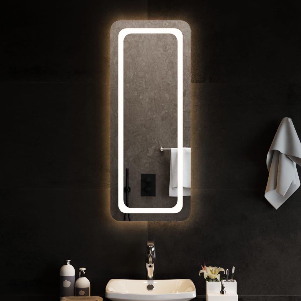 Badrumsspegel LED 40x100 cm