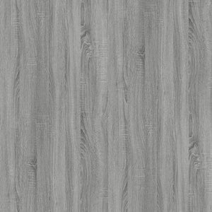 Väggmonterad tv-bänk Grå sonoma 40x34,5x40 cm